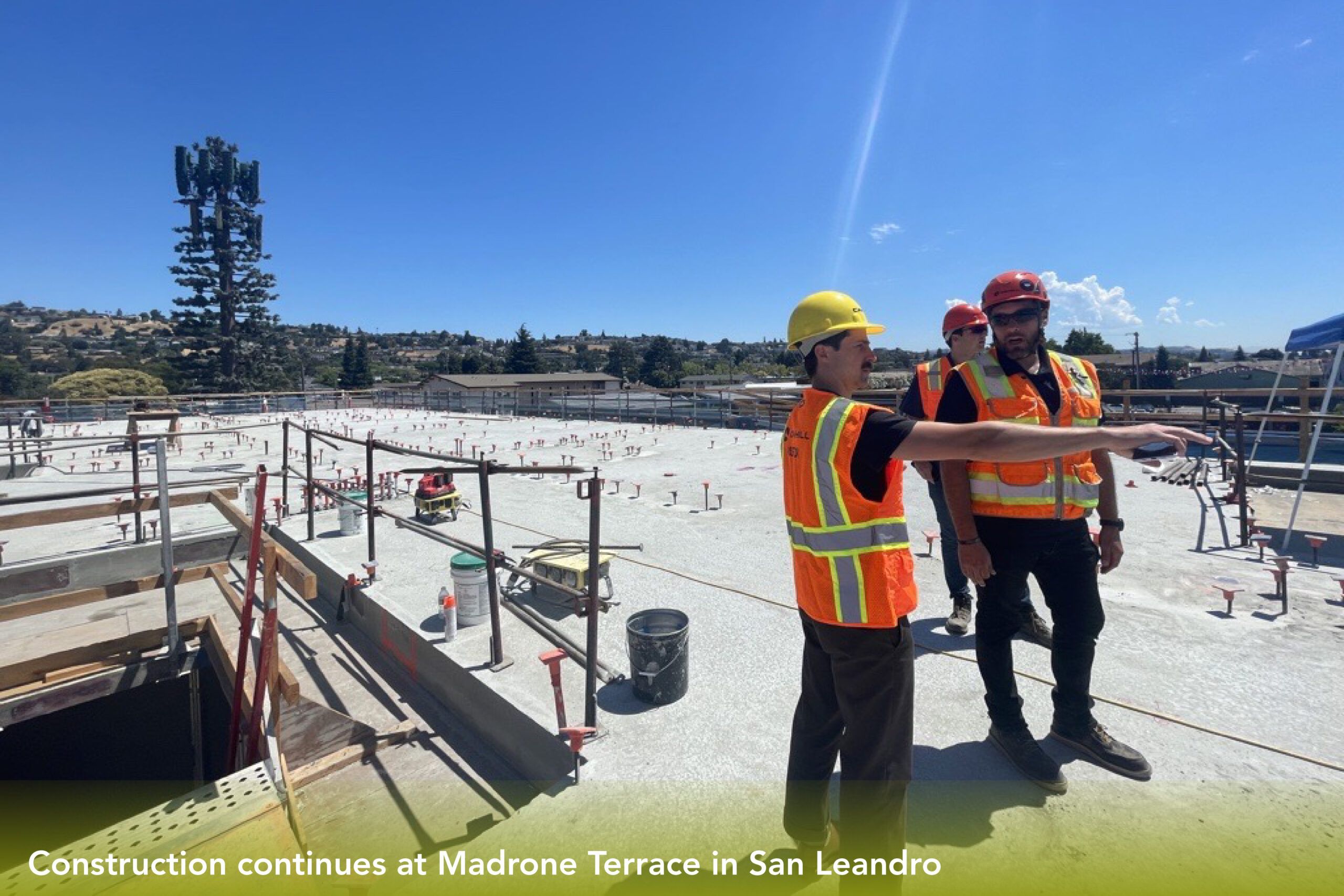 Construction continues at Madrone Terrace in San Leandro