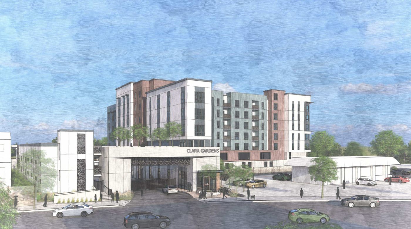 rendering of Clara Gardens