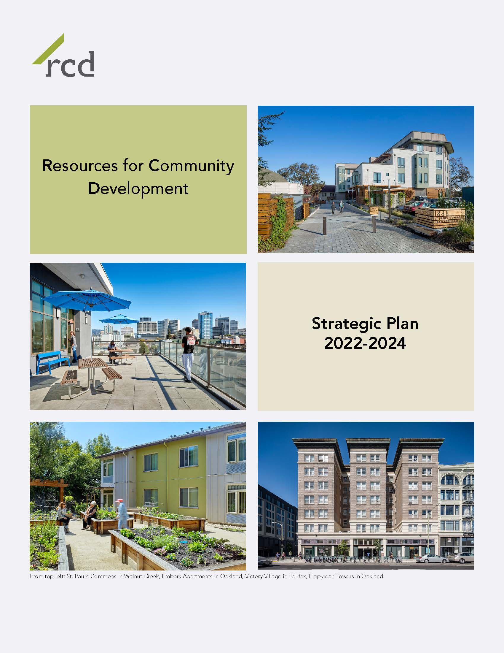 RCD strategic plan cover